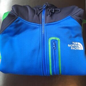 The North Face Large Navy Blue Green Jacket